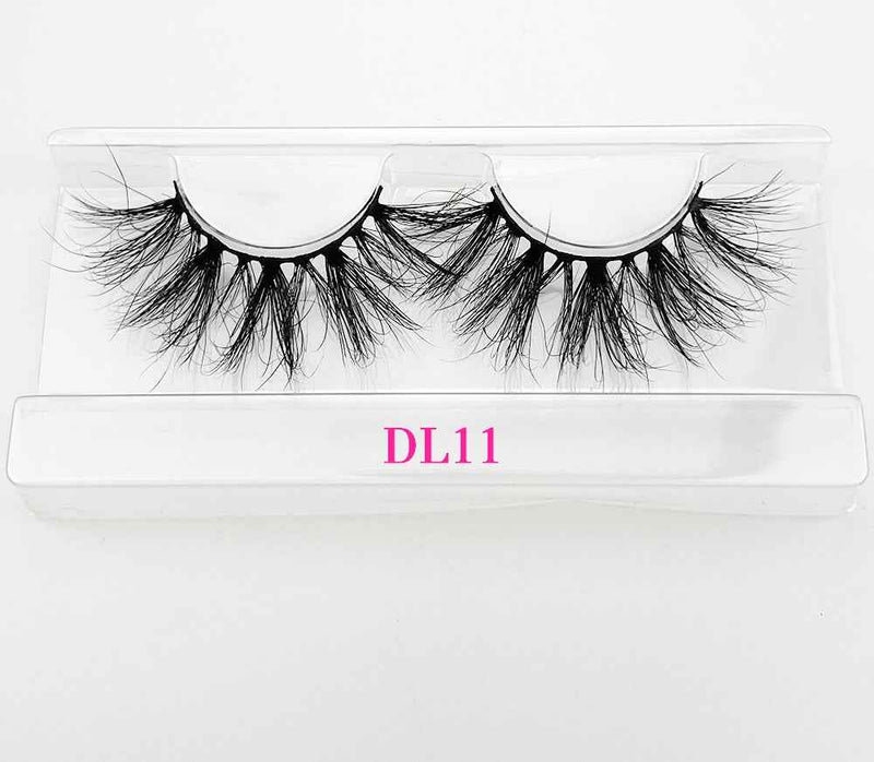 False Eyelashes Mink Thick Fluffy