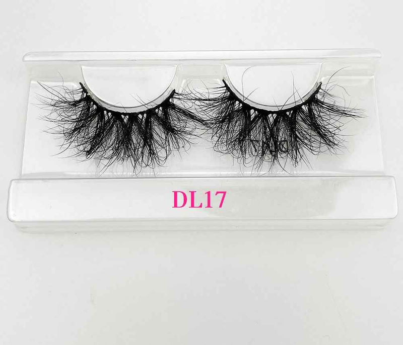 False Eyelashes Mink Thick Fluffy