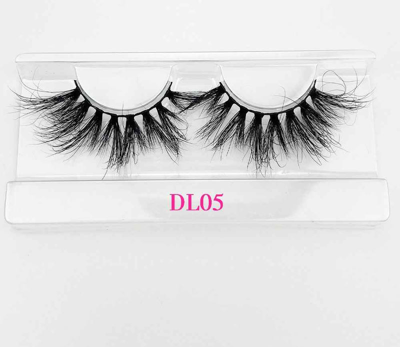 False Eyelashes Mink Thick Fluffy