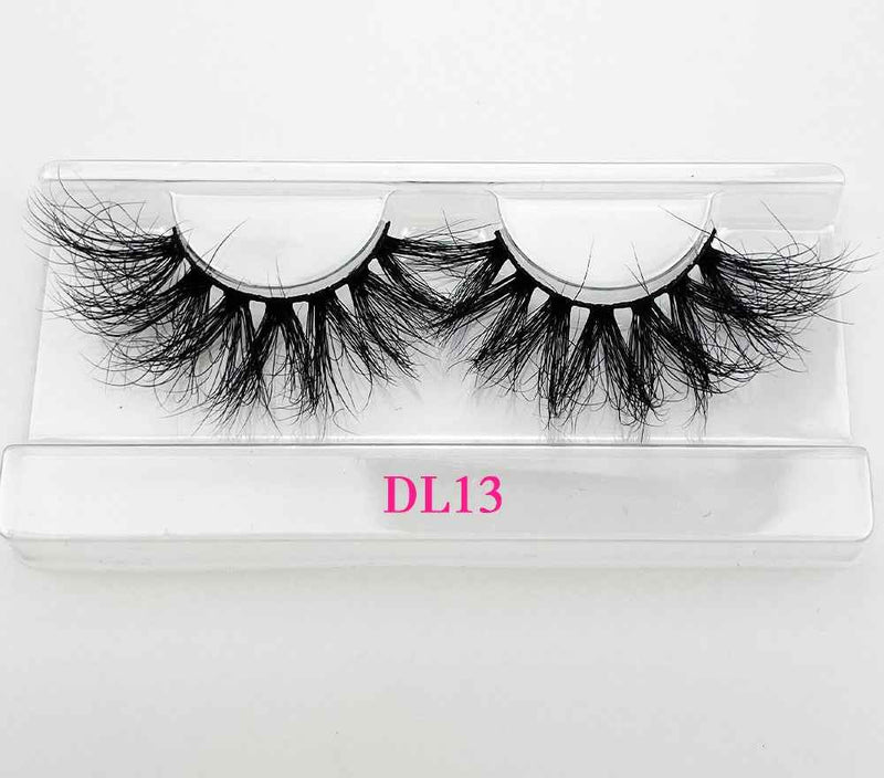 False Eyelashes Mink Thick Fluffy