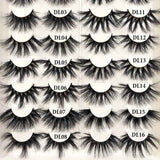 False Eyelashes Mink Thick Fluffy