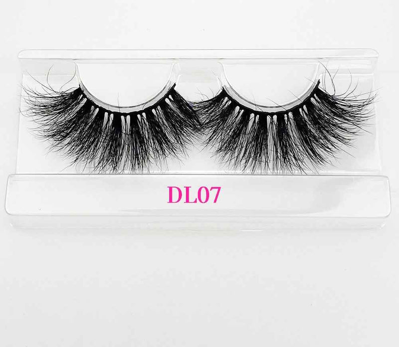 False Eyelashes Mink Thick Fluffy