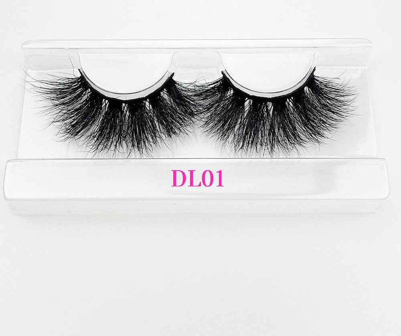 False Eyelashes Mink Thick Fluffy